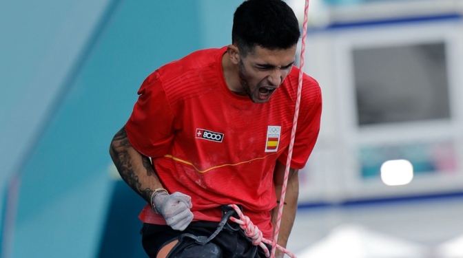 Alberto Ginés clasifica para la final de escalada masculina de los Juegos Olímpicos de París 2024: cuándo es, horario y dónde ver en TV