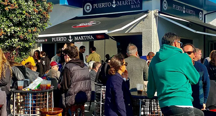 Puerto Martina Baar, en la playa de Mera, Oleiros (A Coruña) / @puertomartinabaar