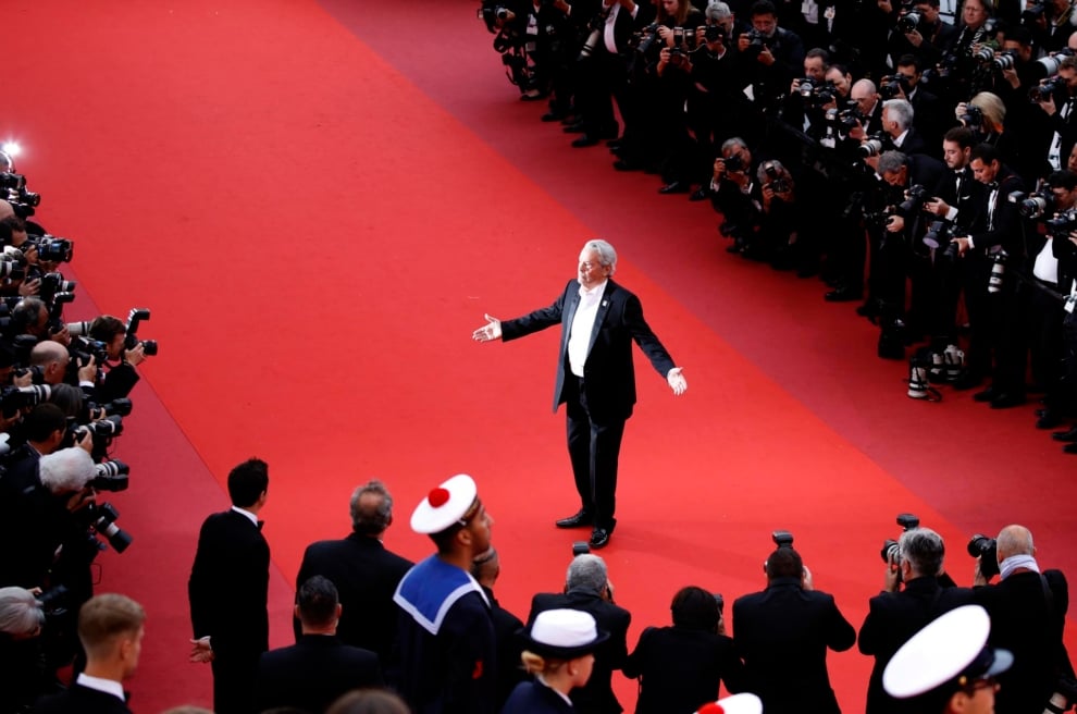 Alain Delon, durante su aparición en Cannes en 2019.