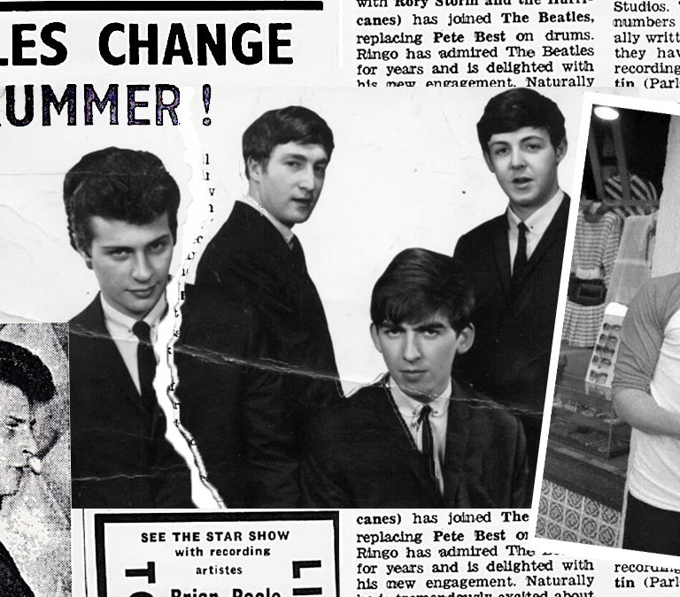 Pete Best, el ex beatle arrancado de la foto