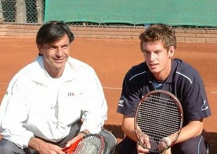 Emilio Sánchez Vicario rememora el paso de Murray por su academia