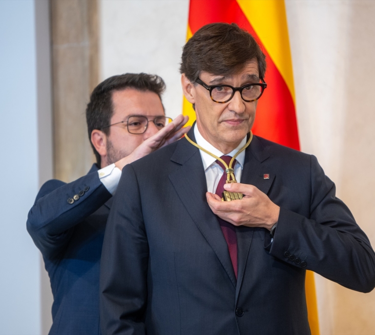 Salvador Illa toma posesión como 'president' de la Generalitat