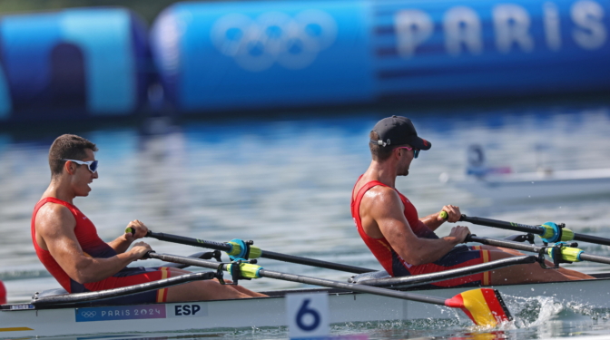 Aleix García y Rodrigo Conde acaban quintos en la final de Remo doble sculls