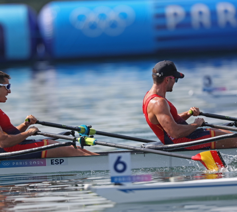 Aleix García y Rodrigo Conde acaban quintos en la final de Remo doble sculls