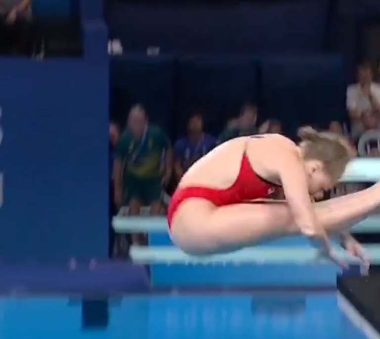 El salto de trampolín que se ha llevado el único 0 de los Juegos Olímpicos