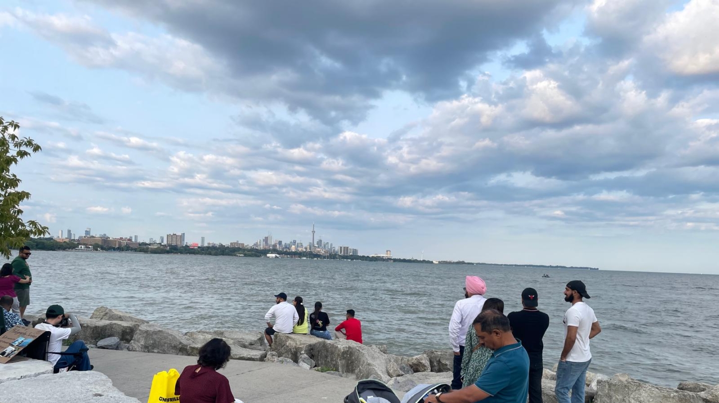 El paseo frente al lago Ontario en Toronto