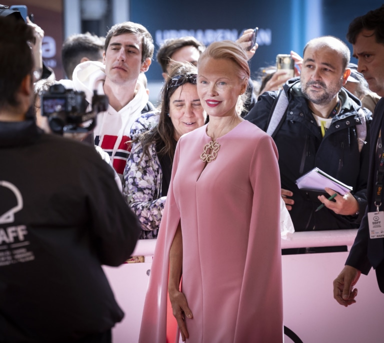 Pamela Anderson conquista San Sebastián: "Estaba haciendo mermelada y pensando que nunca tendría una oportunidad así"