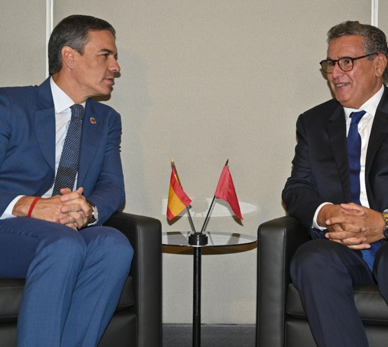 Sánchez escenifica en Nueva York su total sintonía con Marruecos en plena crisis de solicitantes de asilo saharauis en Barajas