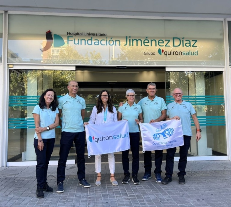 La Fundación Jiménez Díaz prepara a los participantes del I Desafío Santalucía Seniors en Los Andes