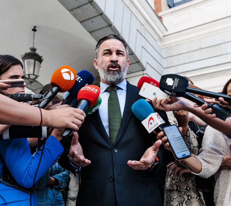 Vox espera atraer a los votantes "decepcionados" con Alvise: "Sabemos quién es, no nos ha sorprendido nada"