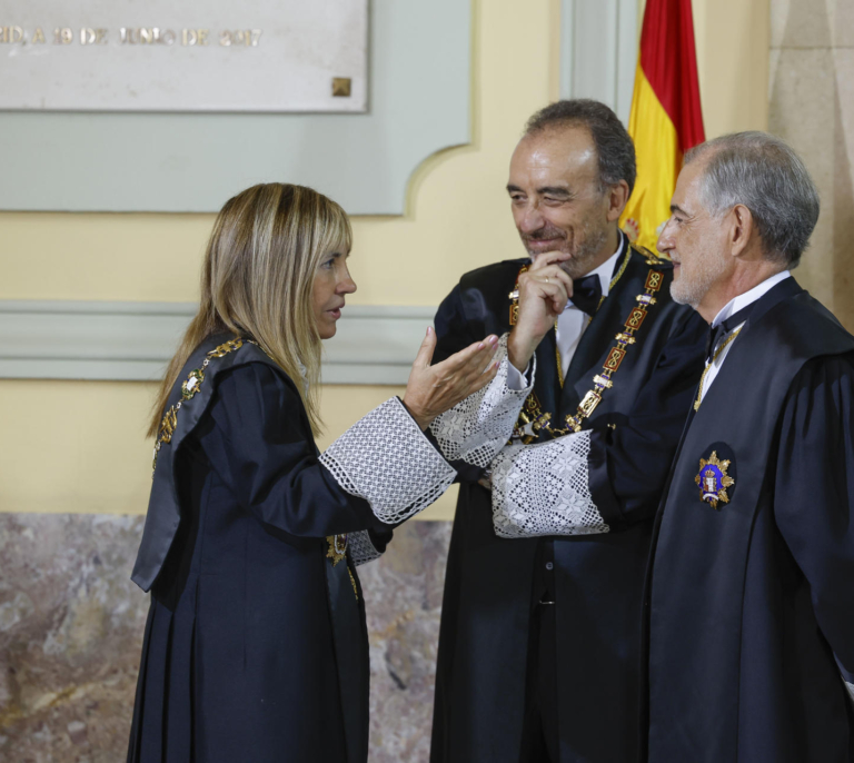 Las palabras de la nueva presidenta del CGPJ y la sombra de la imputación del fiscal general marcan el inicio del año judicial
