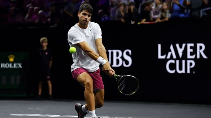 Cuándo juega Alcaraz en la Laver Cup 2024