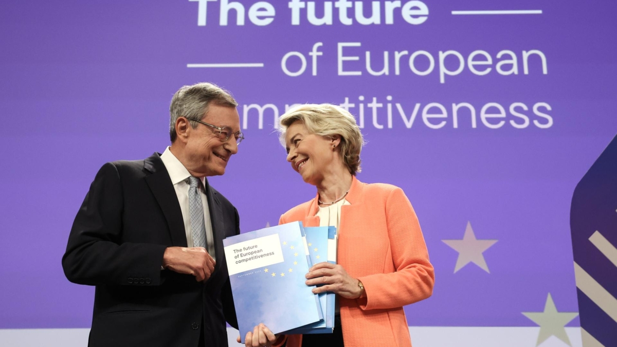 Draghi presenta un plan para mejorar el papel de la UE ante China y EEUU que costaría 800.000 millones de euros
