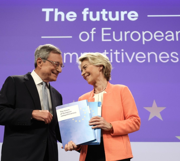 Draghi presenta un plan para mejorar el papel de la UE ante China y EEUU que costaría 800.000 millones de euros