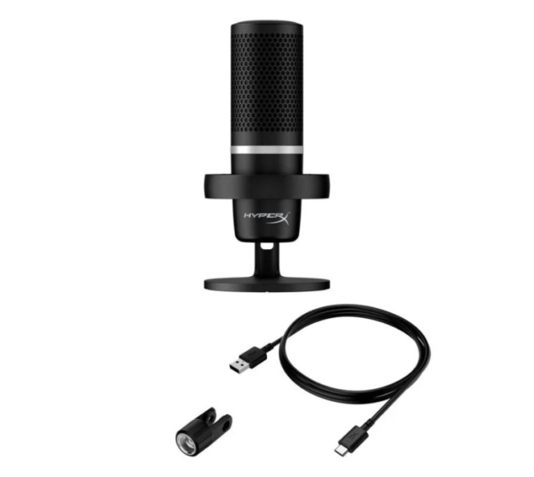 El micrófono perfecto para streamer es el HyperX DuoCast y está por 60€ en PcComponentes (antes 90€)