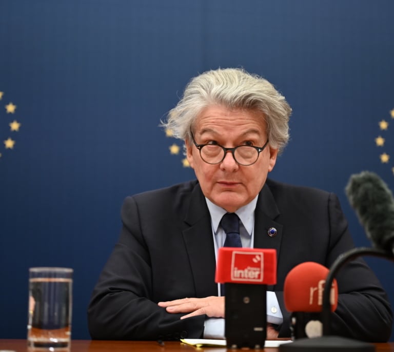 Dimite el comisario francés Thierry Breton tras ser apartado de la futura Comisión Europea