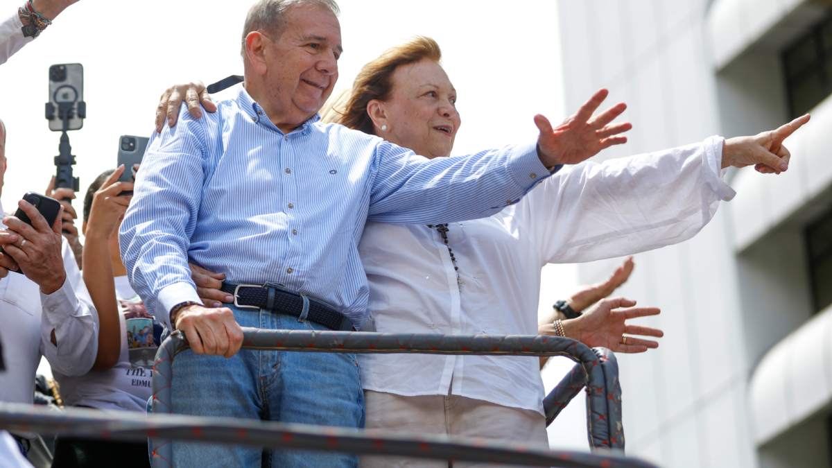 Edmundo González Urrutia, tras su victoria en las presidenciales en Venezuela