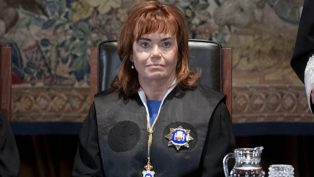 La vicepresidenta del Tribunal Constitucional, Inmaculada Montalbán
