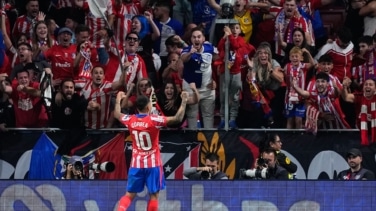 La Policía intervino una navaja entre los ultras del Atlético de Madrid en el derbi