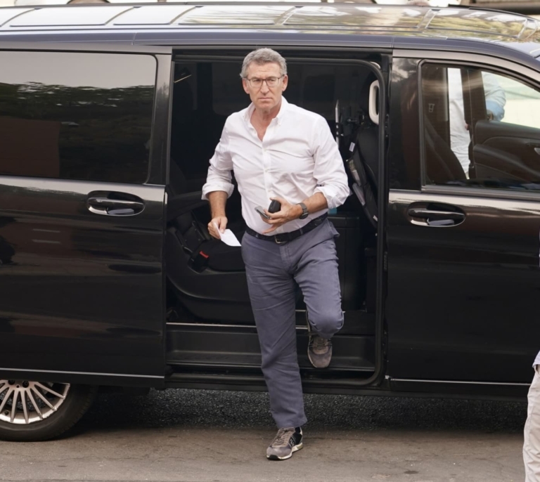 Feijóo no quiere calle
