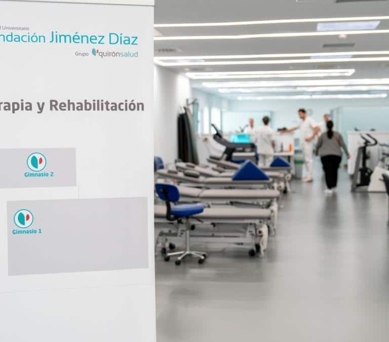 La Fundación Jiménez Díaz pone en marcha un nuevo Centro de Rehabilitación en Madrid para mejorar su oferta terapéutica