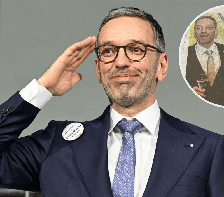 Petra, el secreto mejor guardado de Herbert Kickl: más de 20 años juntos, un hijo en común y una sola foto de su relación