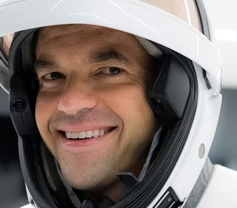 Jared Isaacman, así es el multimillonario que hace historia en la misión Polaris Dawn de SpaceX