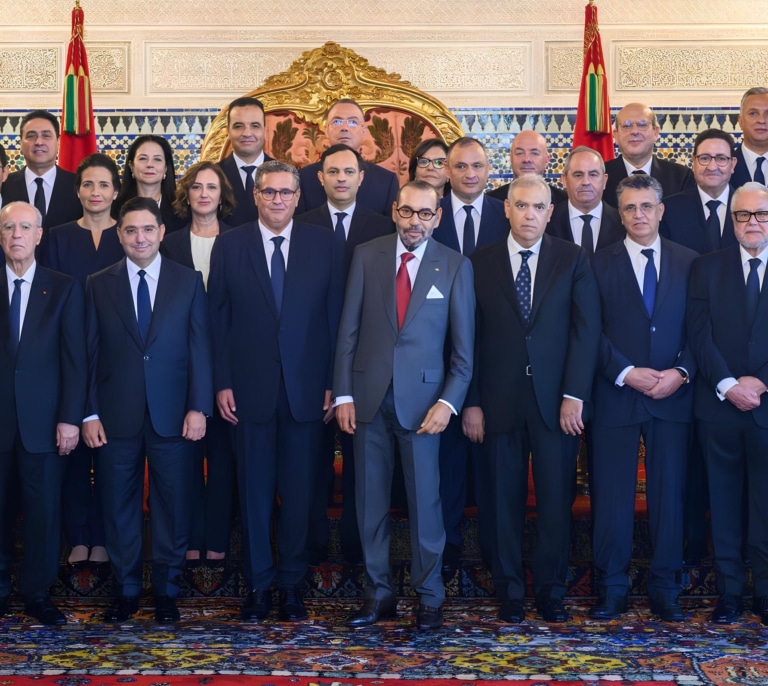 La foto de familia del nuevo Gobierno marroquí muestra el deterioro de Mohamed VI