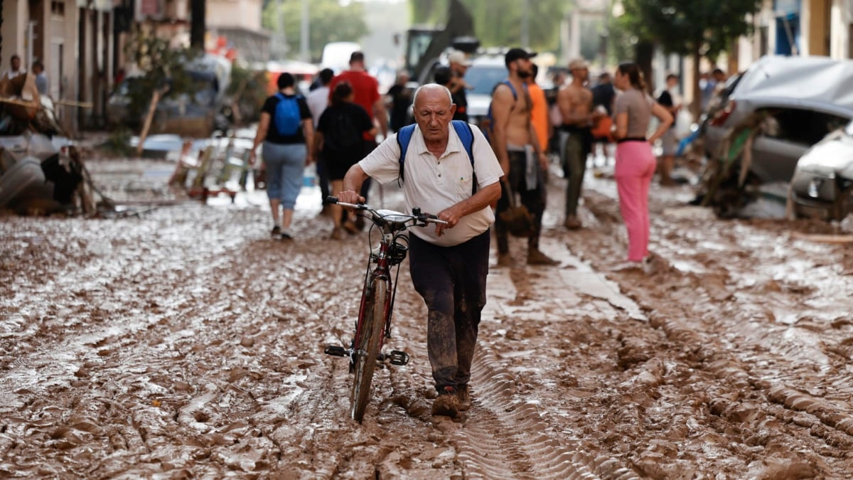 Estragos de las inundaciones en Paiporta
