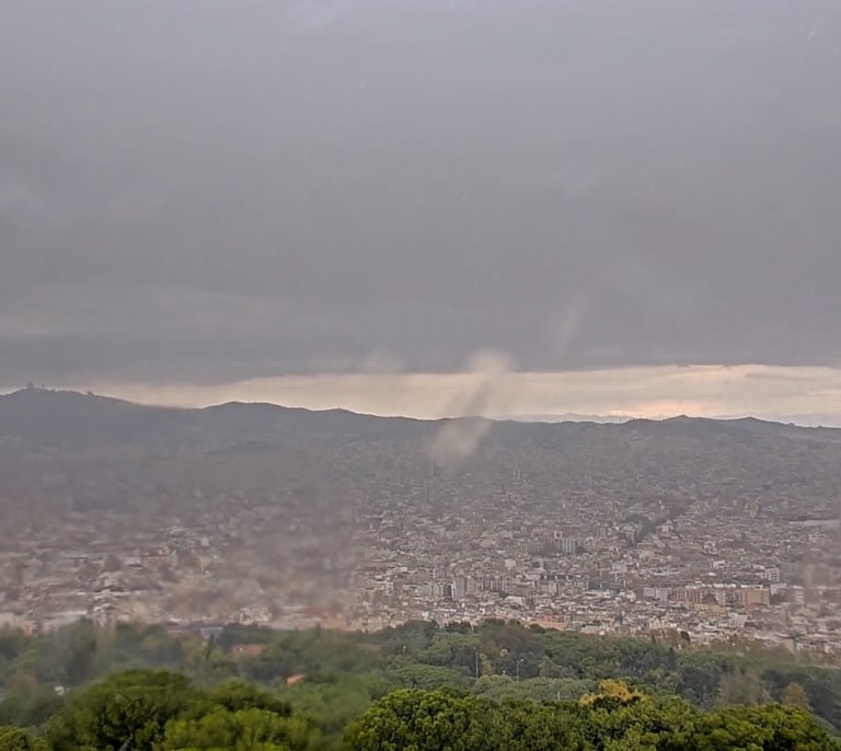 Meteocat lanza la alerta por tiempo extremo en Barcelona y el Baix Llobregat