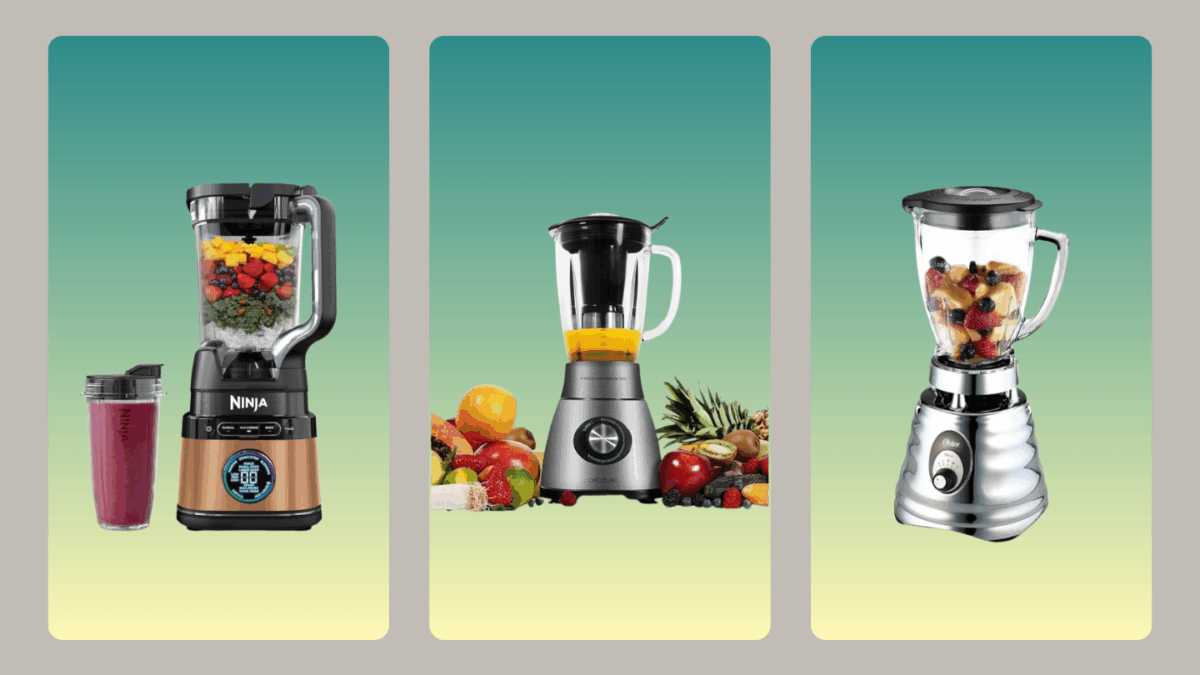 Las 7 mejores batidoras de vaso calidad-precio en 2025: Guía comparativa