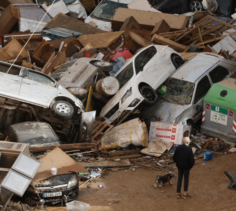 Las imágenes de la destrucción de la DANA en Valencia y Castilla-La Mancha