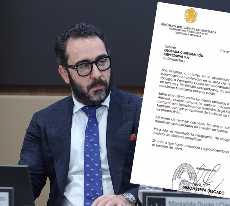 El Gobierno de Venezuela comenzó a negociar con Air Europa tras reunirse con Hidalgo e intermediar Aldama