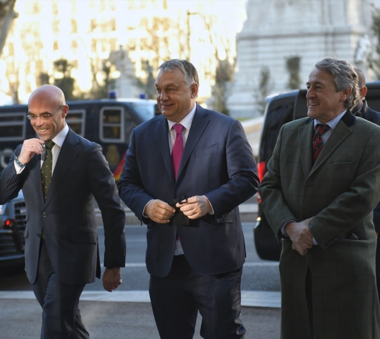 Orbán niega que influyese en la financiación de Vox: "Preferiría no involucrarme en discusiones nacionales"