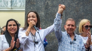 Edmundo González y María Corina Machado, premiados por el Parlamento Europeo