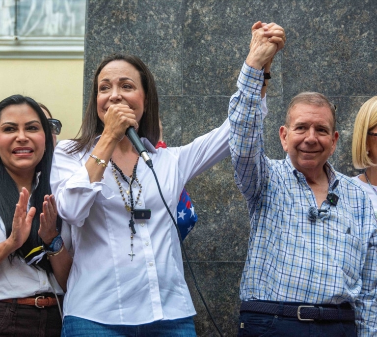 Edmundo González y María Corina Machado, premiados por el Parlamento Europeo