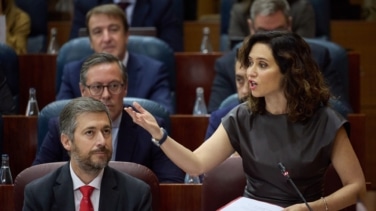Ayuso ante la imputación del Fiscal General: "Begoña Gómez y Pedro Sánchez irán p´alante"