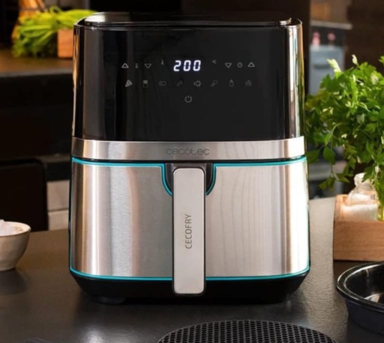 Pasarse a un estilo de vida más saludable es muy fácil con esta freidora de aire top ventas de Cecotec