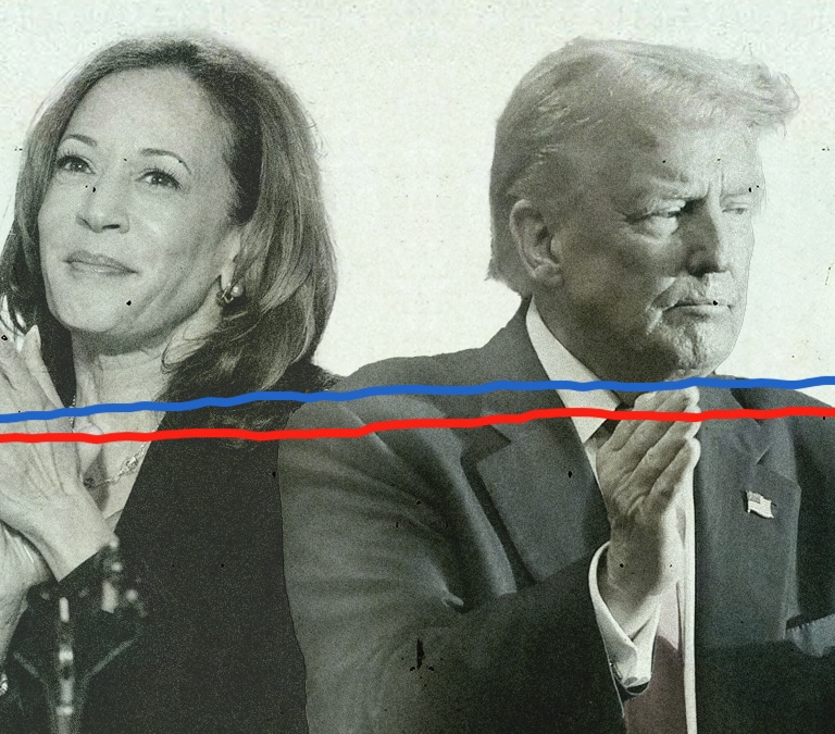 Así están las encuestas en EEUU a un mes de las elecciones