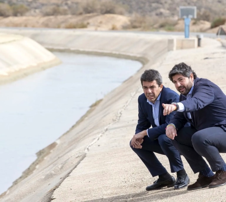 Las citas monclovitas a cara de perro de López Miras y Mazón con Sánchez por la infrafinanciación