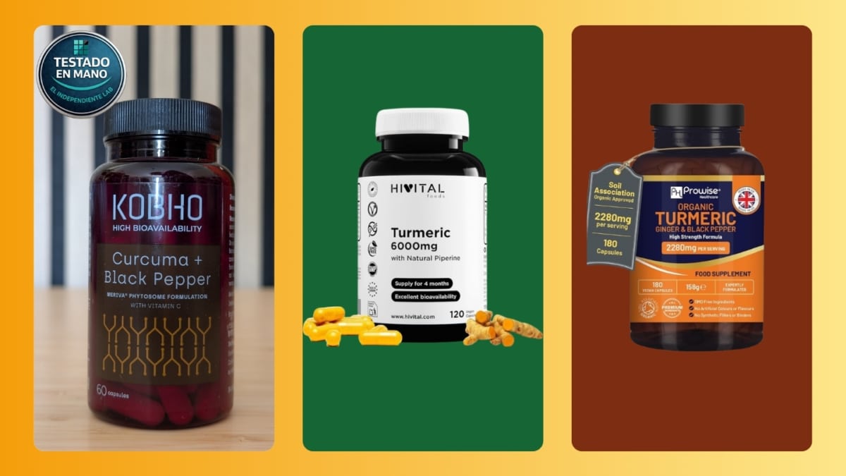 La mejor cúrcuma en cápsulas de 2026: analizamos los suplementos más recomendados