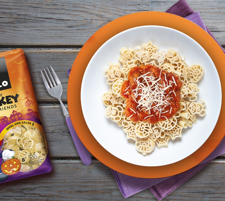 Gallo lanza para Halloween una edición Disney de pasta infantil con Mickey Mouse como protagonista