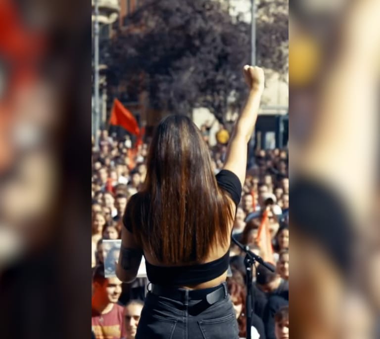 'Acampada proletaria' en Alsasua: así se forma a la juventud que pide la amnistía para los etarras