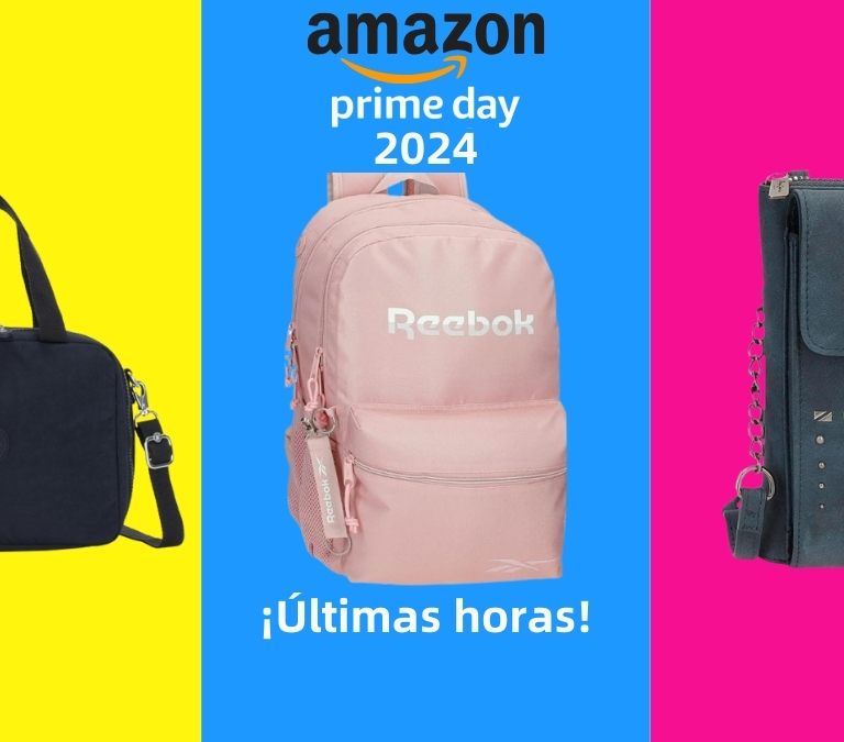 ¡Solo quedan horas! Descuentos Exclusivos en Bolsos y Mochilas para Mujer en Amazon Prime Day 2024
