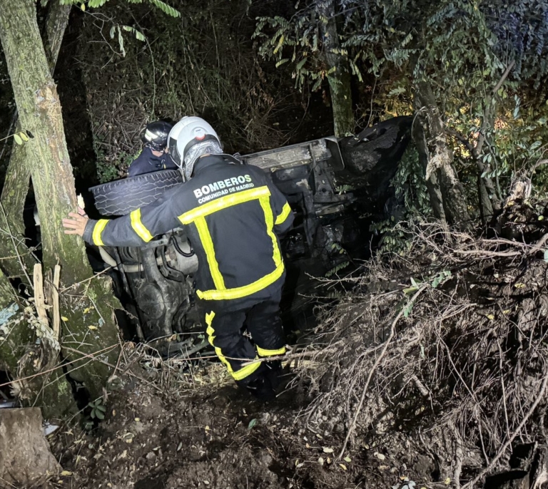 Muere un motorista de 50 años en San Lorenzo del Escorial tras un accidente