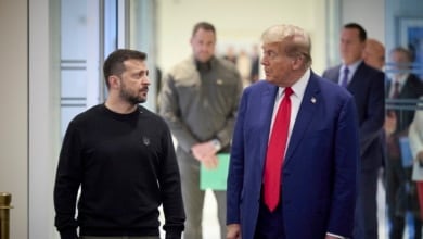 Trump informa por teléfono a Zelenski y otros líderes europeos de su encuentro con Putin en Alaska