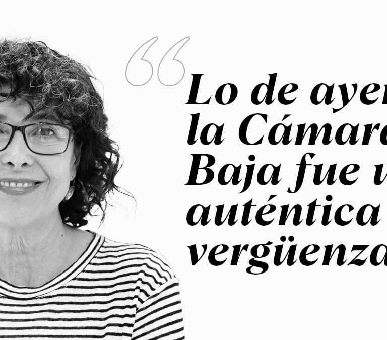 "Lo de ayer en la Cámara Baja fue una auténtica vergüenza"