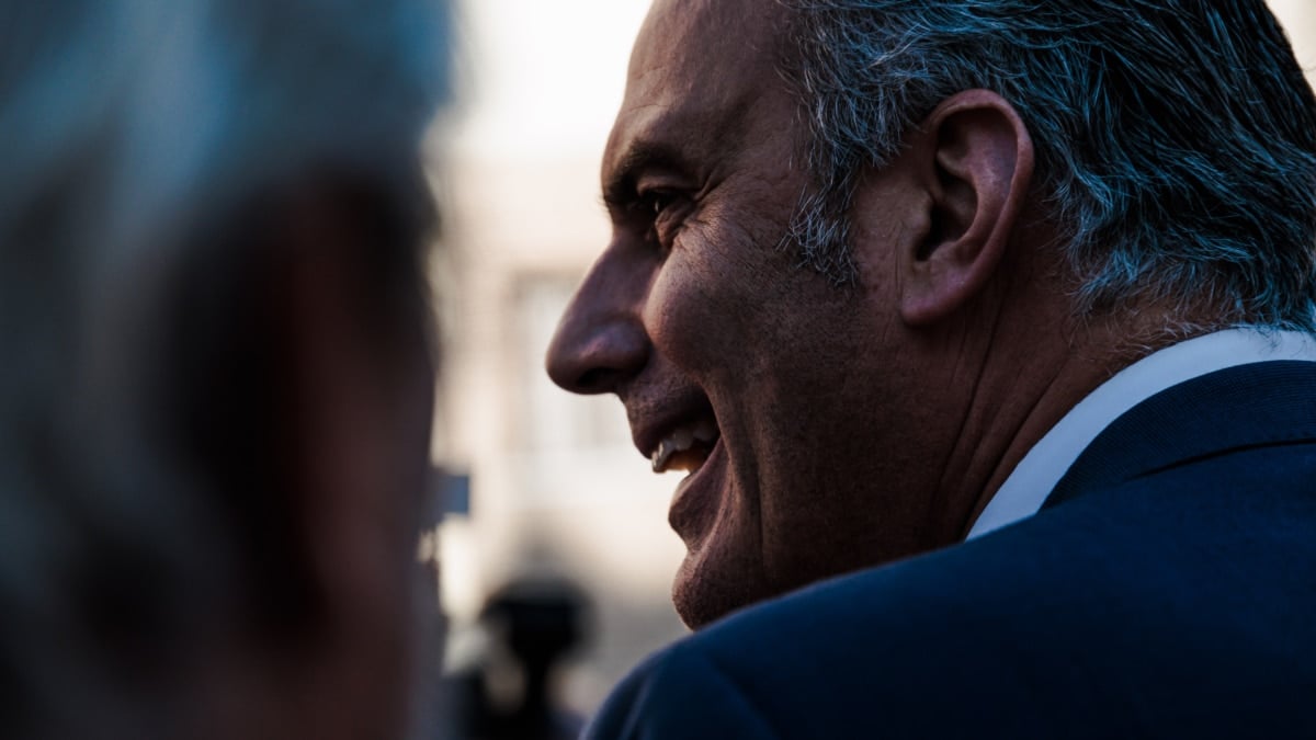 El portavoz de Vox en el Ayuntamiento de Madrid y diputado nacional en el Congreso, Javier Ortega Smith