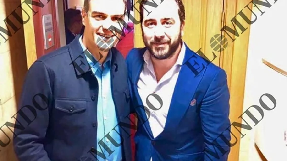 Cena de Delcy con sorpresa... y la sorpresa era Pedro Sánchez