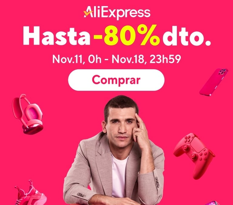 Comienzan las ofertas del 11 del 11 de AliExpress: 4 productos tirados de precio en tecnología y hogar